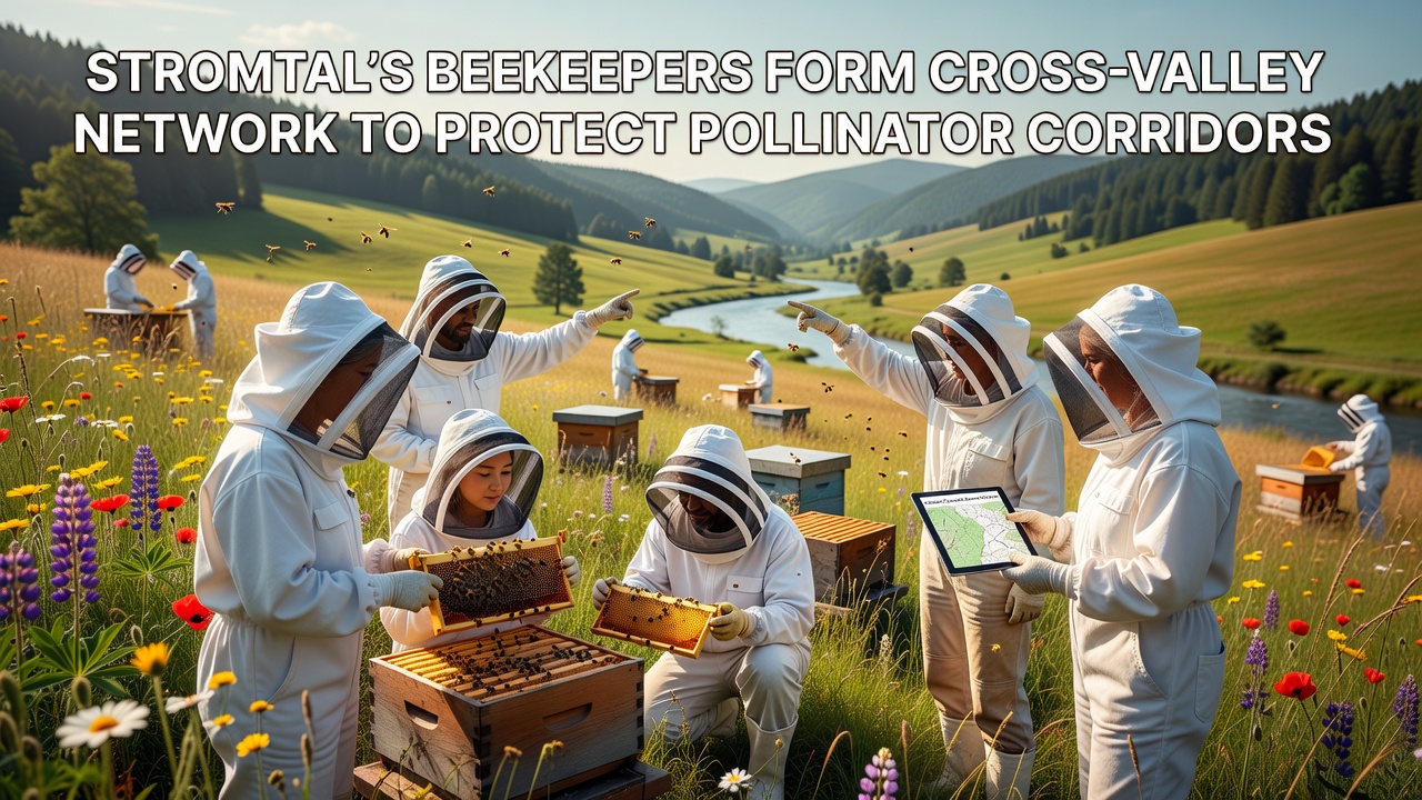 Stromtal's Beekeepers Form Cross-Valley Network to Protect Pollinator Corridors