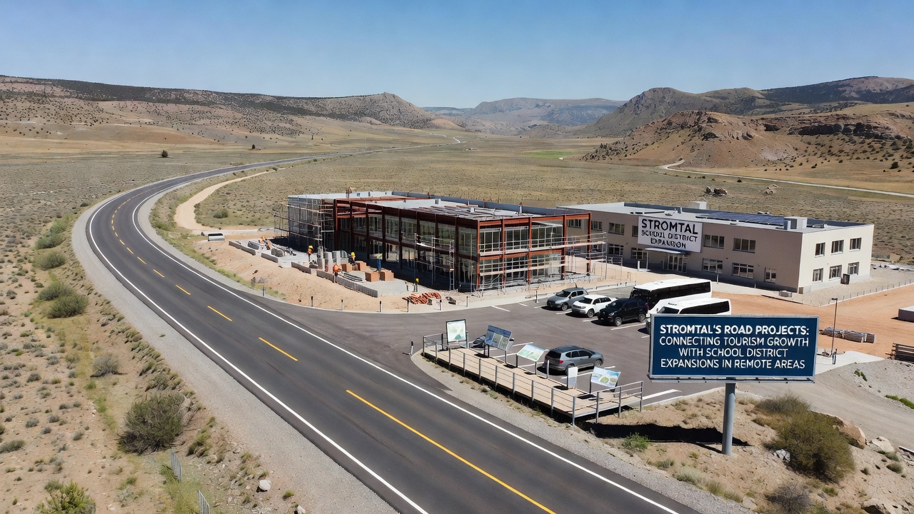 Stromtal's Road Projects Connect Tourism Growth With School District Expansions in Remote Areas